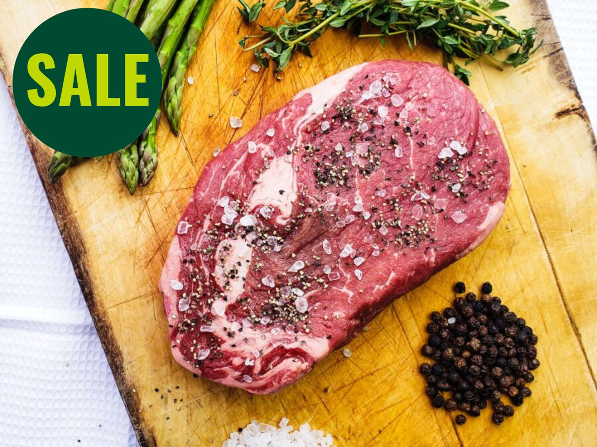 Bulk Ribeye Steaks Organic Grass Fed Grass Finished Trubeef Organic 