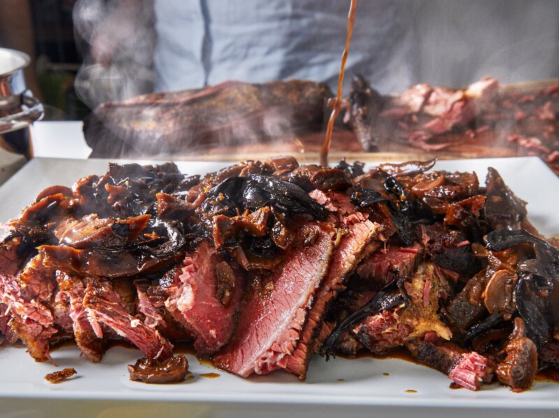 100% Organic Beef Brisket Point End Grass-Fed Grass Finished